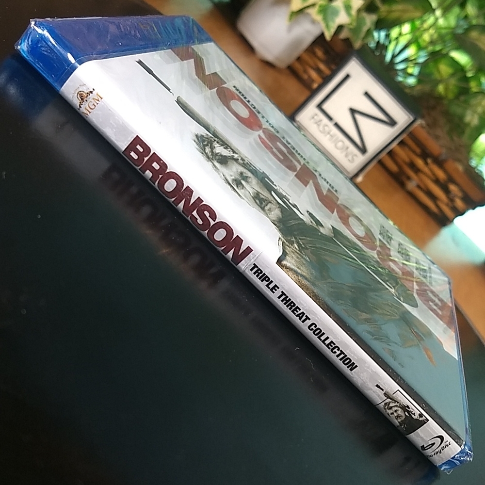 Factory Sealed Bronson: Triple Threat Collection Blu Ray, Death Wish 2,3,4 - Picture 9 of 10